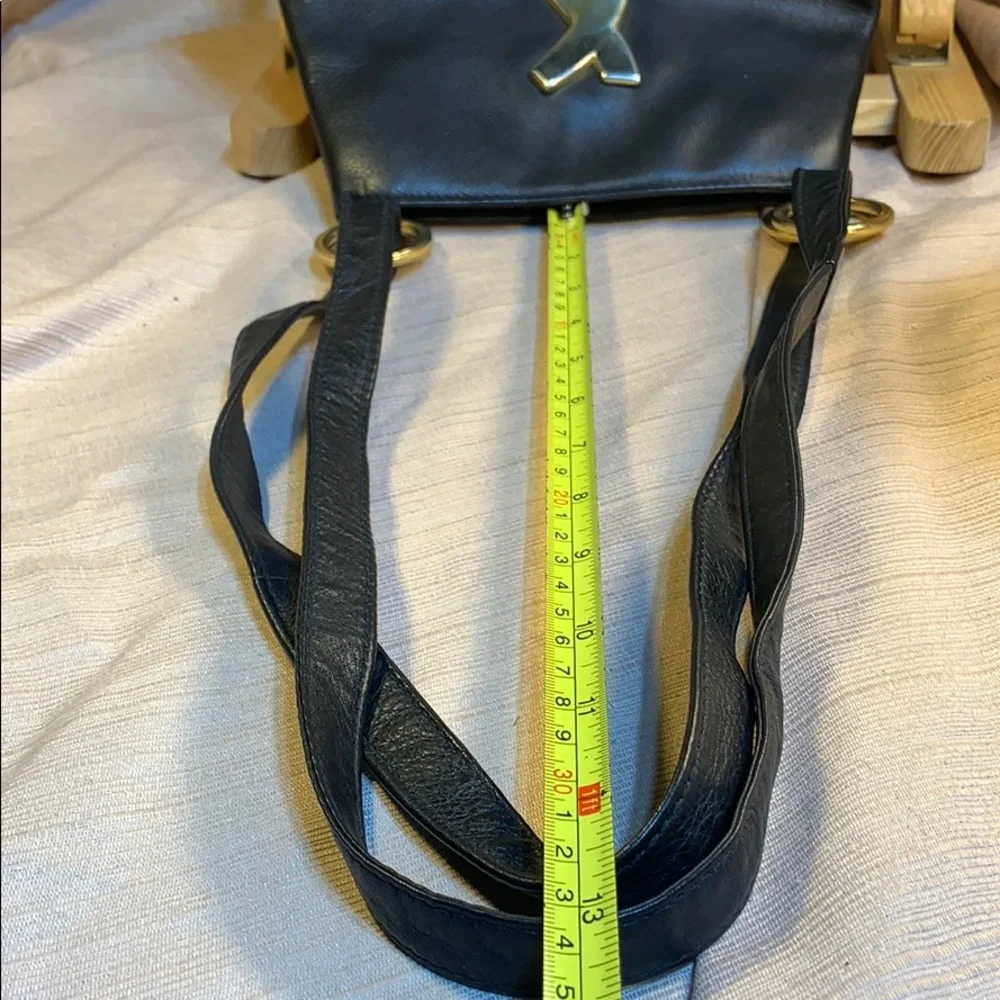 Paloma Picasso Made in Italy leather EVC rare bag